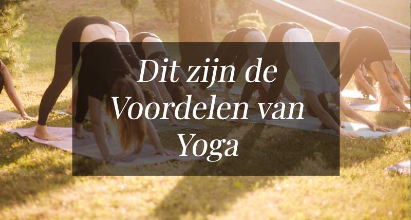dit zijn de voordelen van yoga